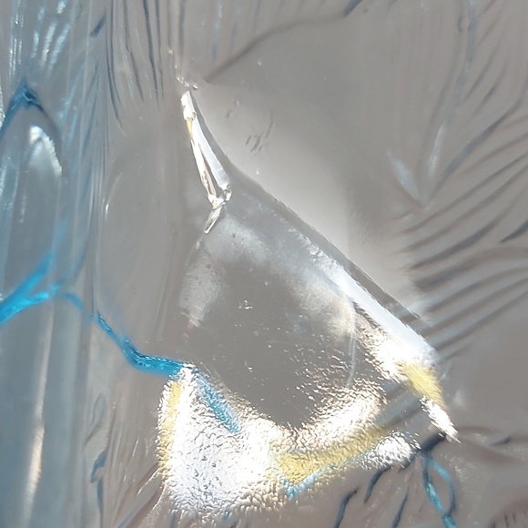 💙Vintage KIG Indonesia Divided Plate Bowl Fruit Apple Pear Grapes 3 Section - Picture 5 of 6